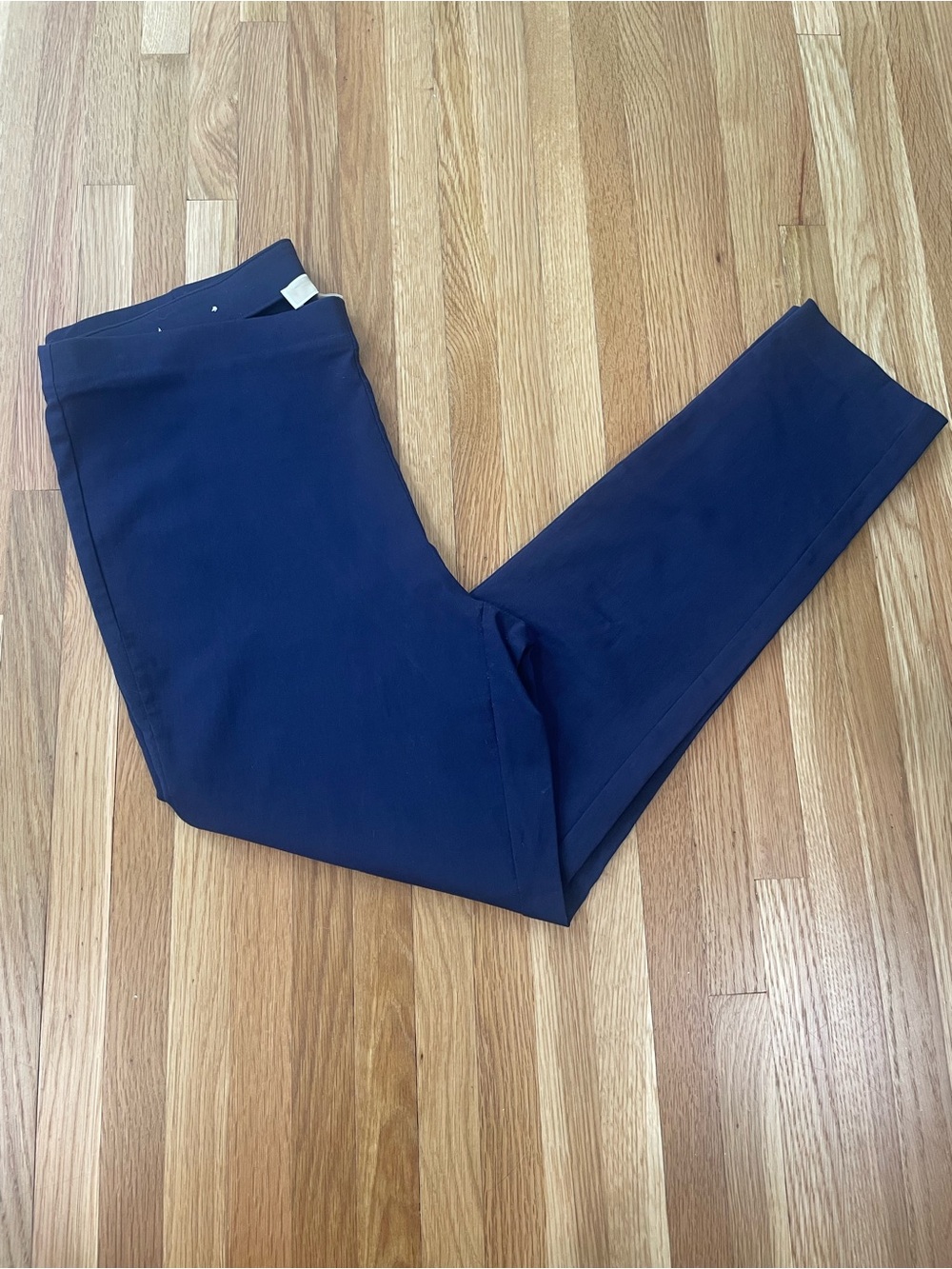 MICHAEL Michael Kors Navy Blue Dress Pants with Elastic Band